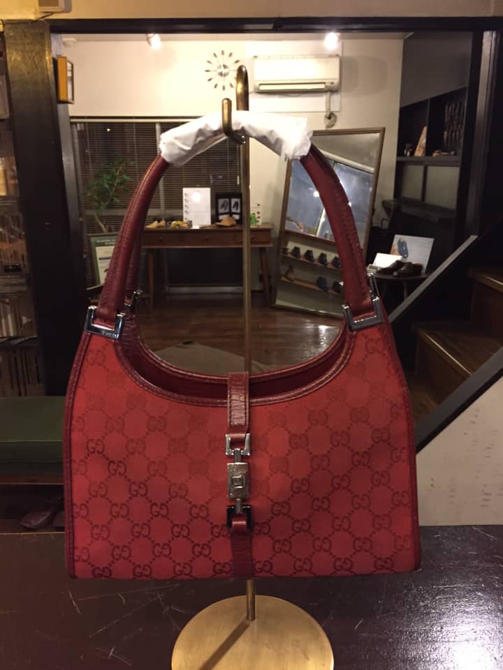 GUCCI（グッチ）ハンドバッグ　クリーニング＆染め直し | 靴修理