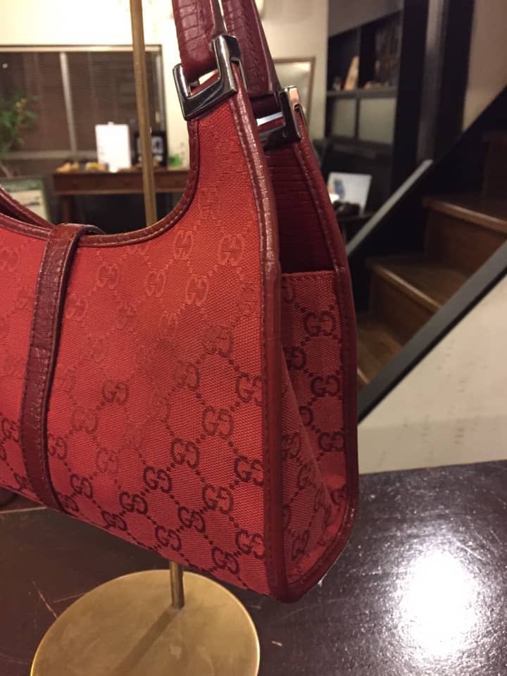GUCCI（グッチ）ハンドバッグ　クリーニング＆染め直し | 靴修理