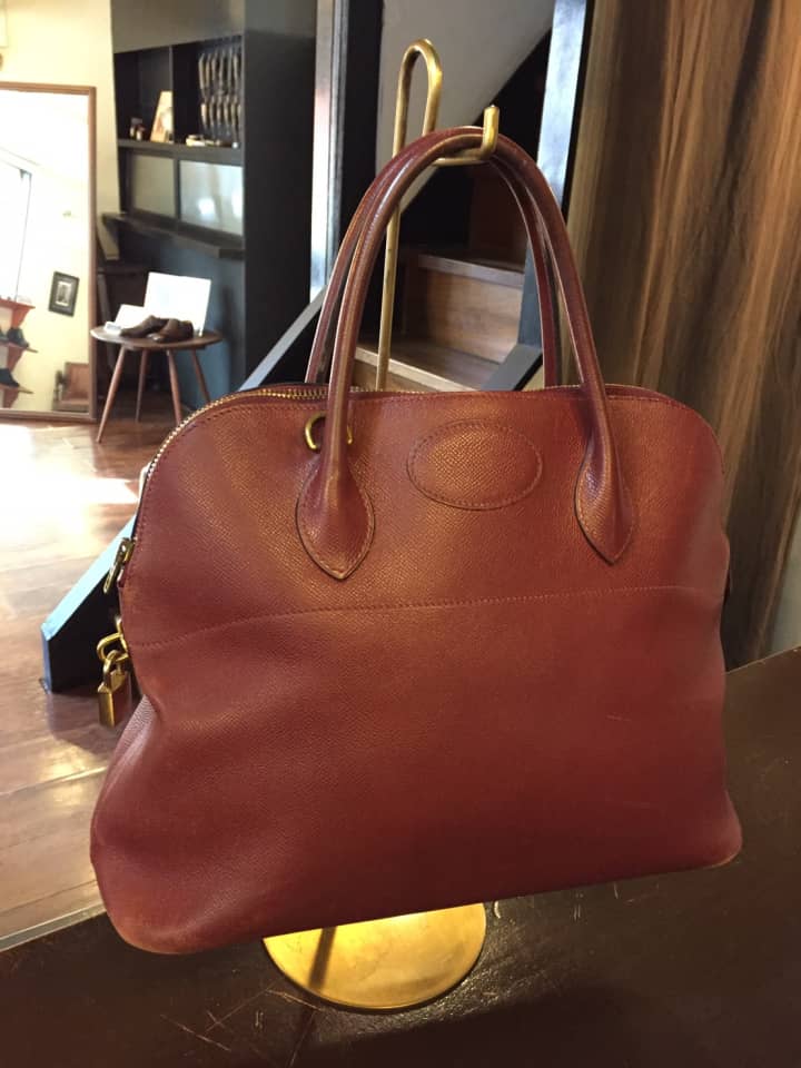 HERMES（エルメス）ボリード　クリーニング＆染め直し | バッグ修理