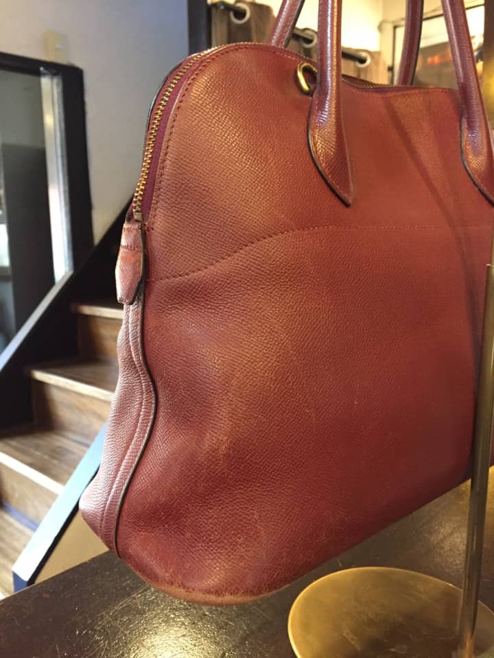 HERMES（エルメス）ボリード　クリーニング＆染め直し | バッグ修理