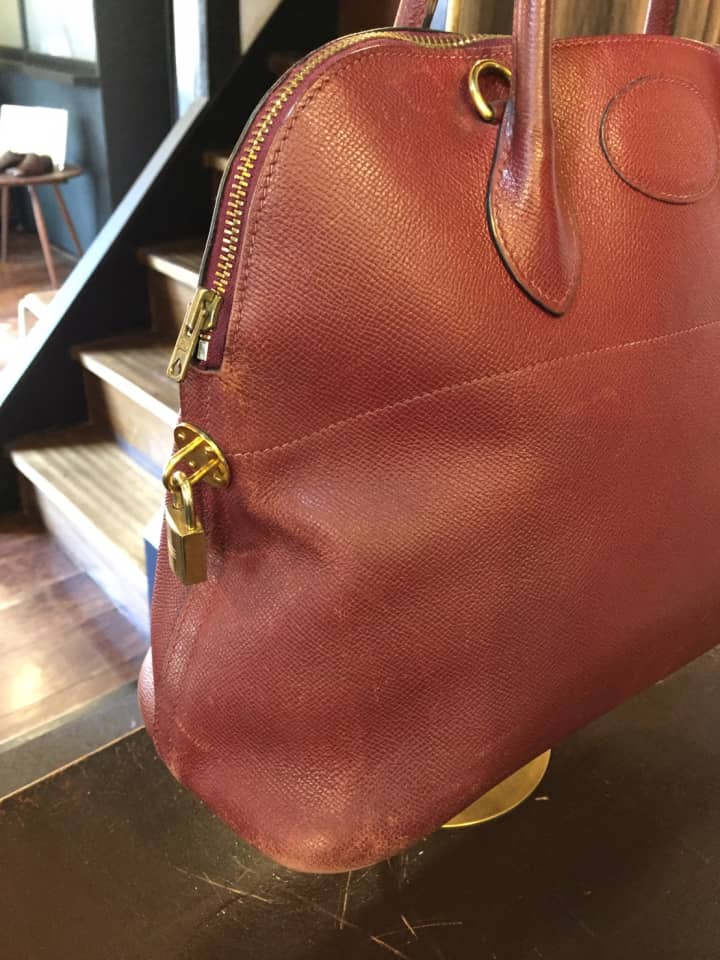 HERMES（エルメス）ボリード　クリーニング＆染め直し | バッグ修理