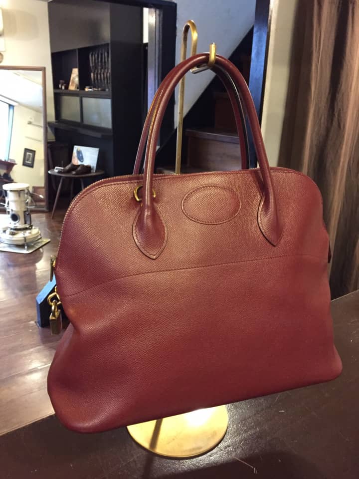 HERMES（エルメス）ボリード　クリーニング＆染め直し | バッグ修理