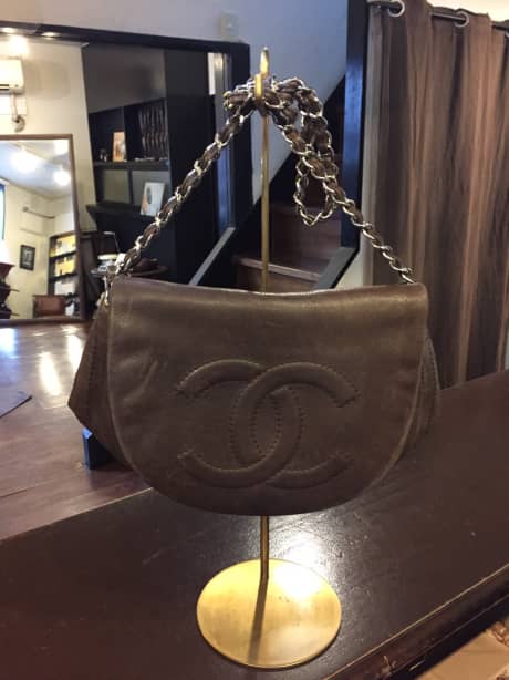 CHANEL（シャネル）ショルダーバッグ　染め直し | バッグ修理