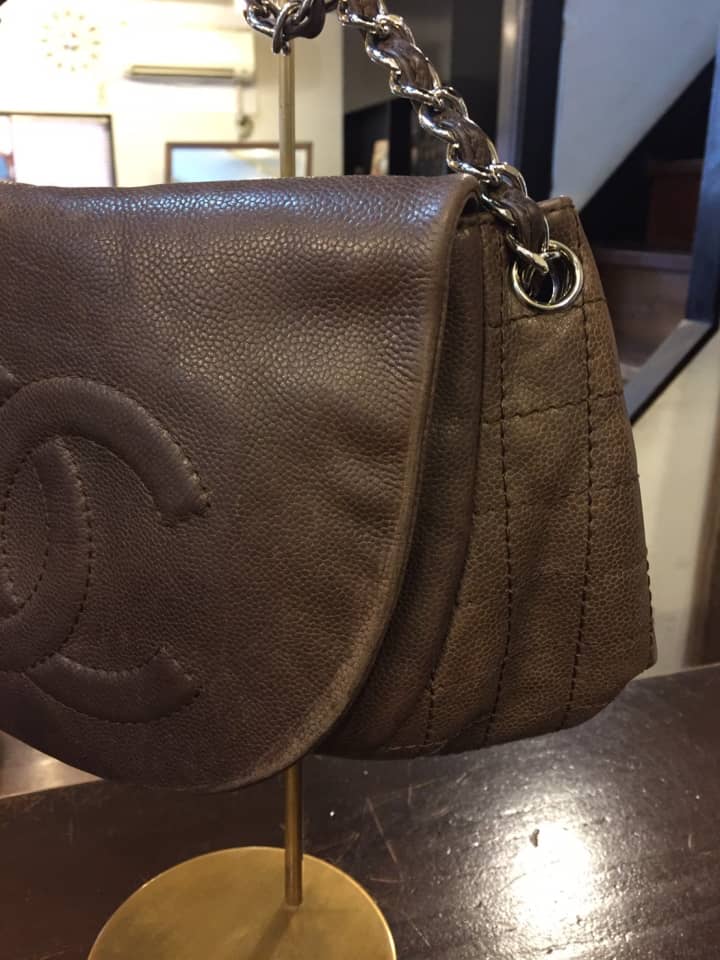 CHANEL（シャネル）ショルダーバッグ　染め直し | バッグ修理