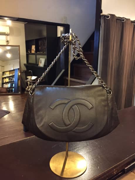 CHANEL（シャネル）ショルダーバッグ　染め直し | バッグ修理