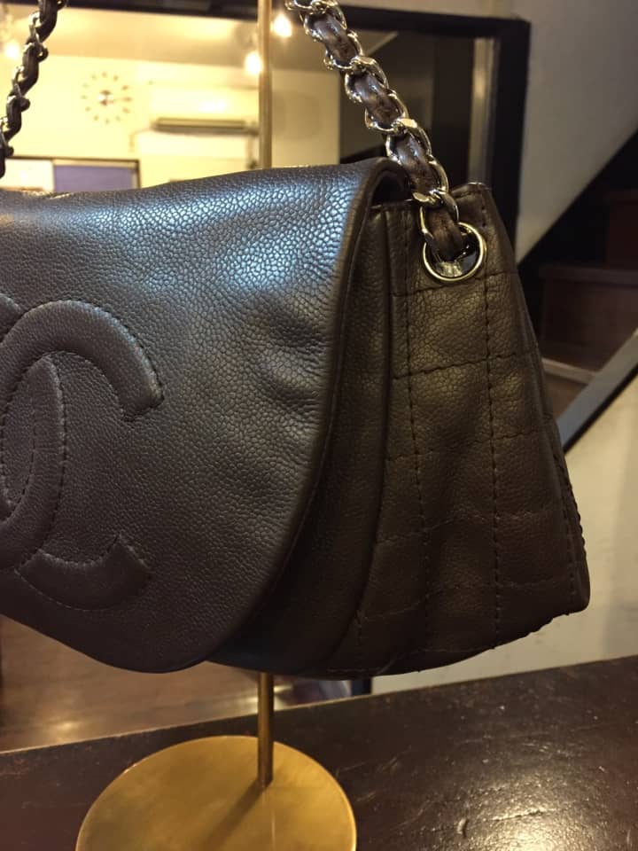 CHANEL（シャネル）ショルダーバッグ　染め直し | バッグ修理