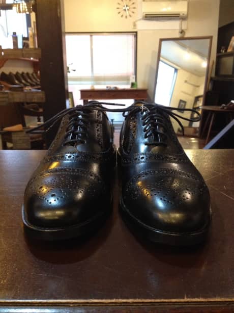 Cole Haan（コールハーン）　紳士靴　ハーフラバーソール＆ヴィンテージスティール | 靴修理