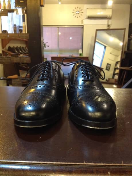 Cole Haan（コールハーン）　紳士靴　ハーフラバーソール＆ヴィンテージスティール | 靴修理