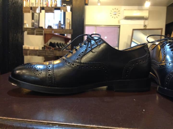 Cole Haan（コールハーン）　紳士靴　ハーフラバーソール＆ヴィンテージスティール | 靴修理