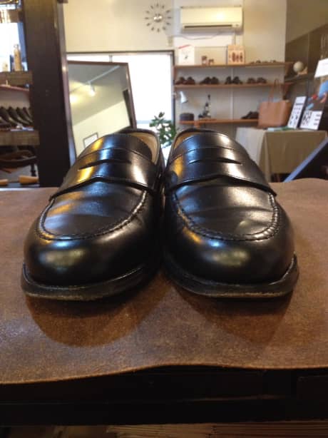 Crockett&Jones（クロケット＆ジョーンズ） 紳士靴ローファー ハーフラバーソール | 靴修理