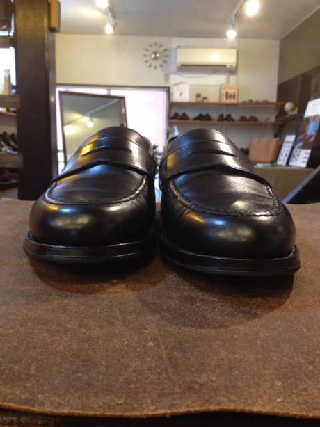 Crockett&Jones（クロケット＆ジョーンズ） 紳士靴ローファー ハーフラバーソール | 靴修理