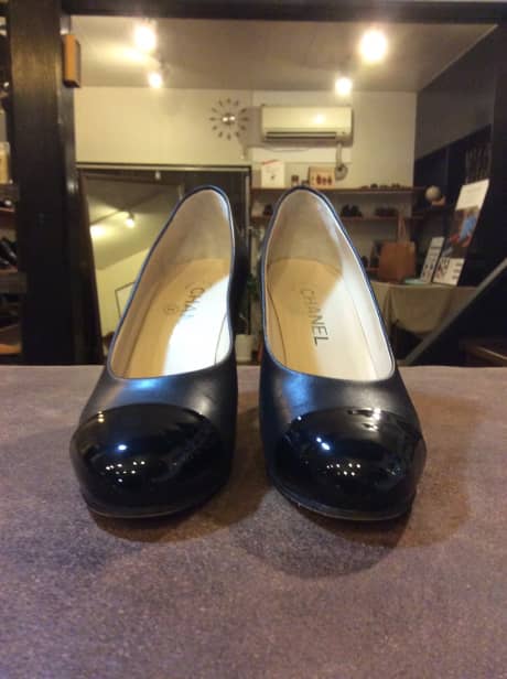 CHANEL（シャネル）パンプス　ハーフラバーソール | 靴修理
