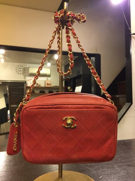 CHANEL（シャネル）ショルダーバッグ　クリーニング＆染め直し | バッグ修理