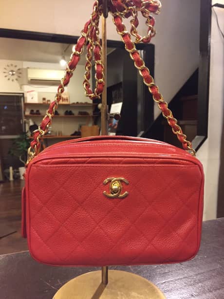 CHANEL（シャネル）ショルダーバッグ　クリーニング＆染め直し | バッグ修理
