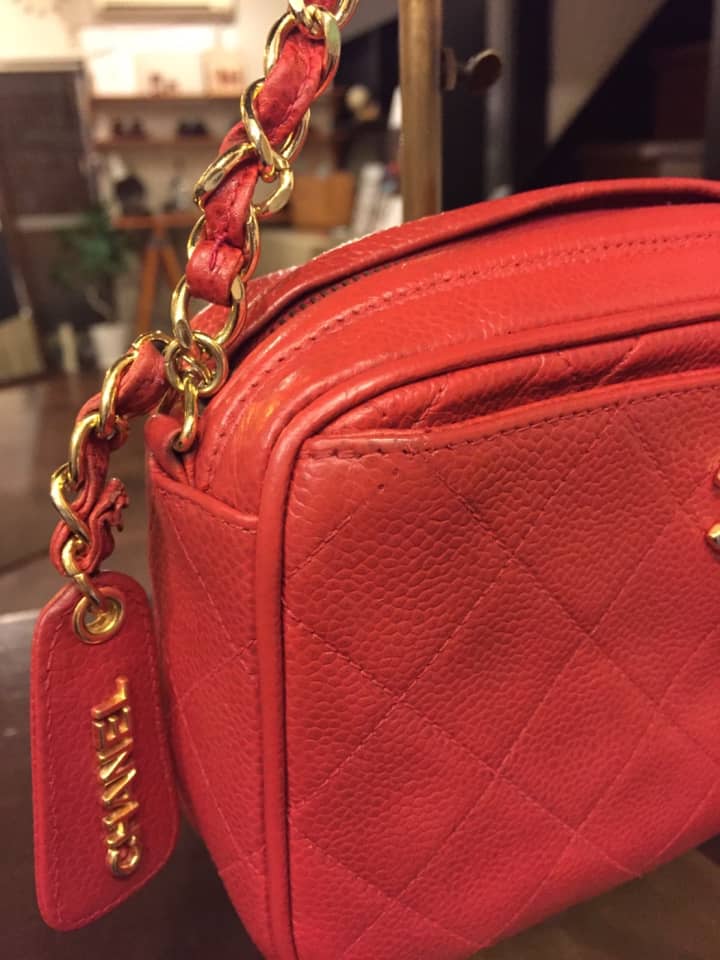 CHANEL（シャネル）ショルダーバッグ　クリーニング＆染め直し | バッグ修理