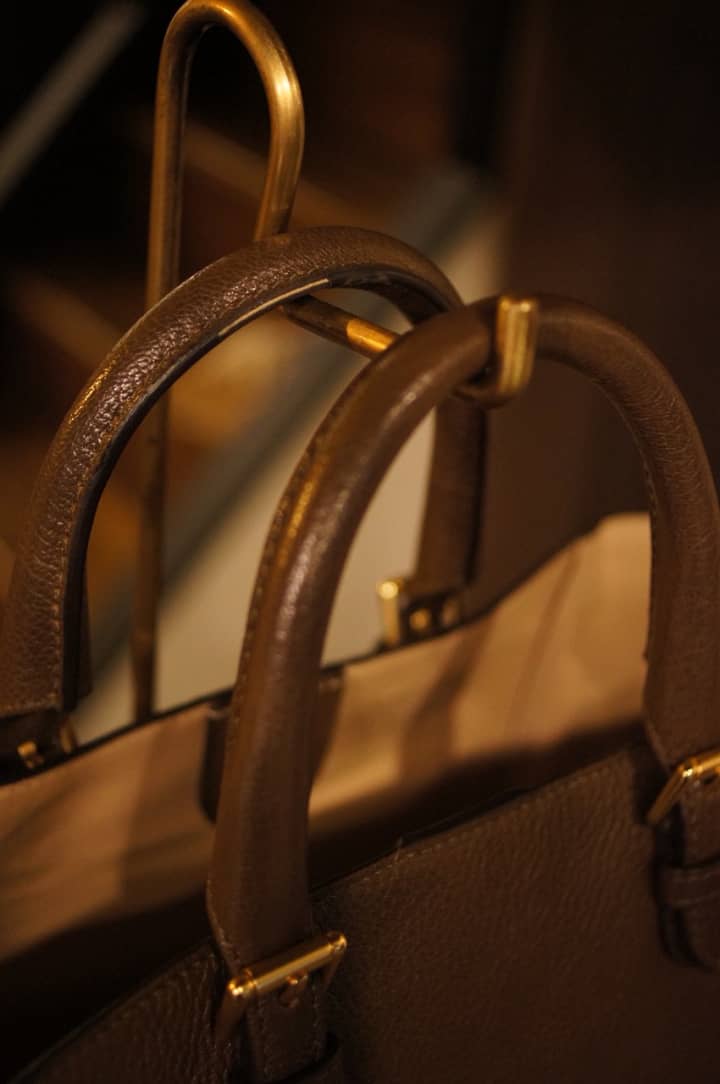 J&M Davidson バッグ持ち手コバ補修 | バッグ修理