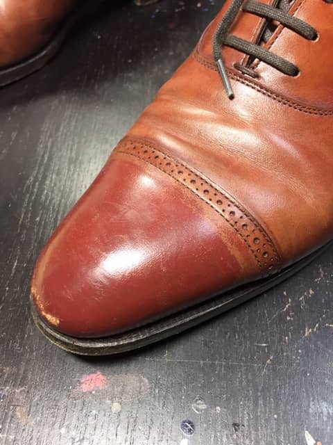 John Lobb（ジョンロブ）紳士靴　クリーニング＆染め直し | 靴修理
