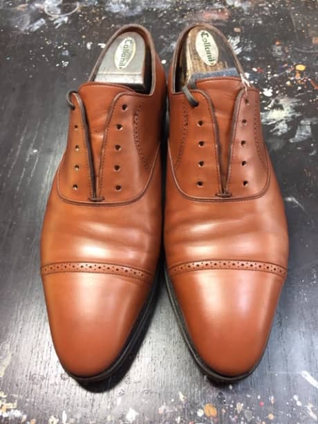 John Lobb（ジョンロブ）紳士靴　クリーニング＆染め直し | 靴修理