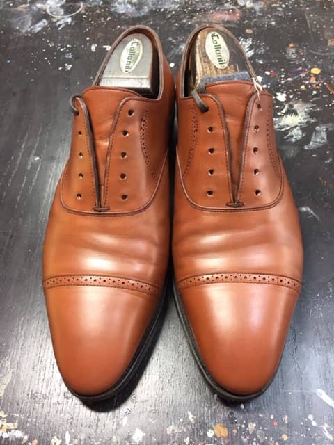 John Lobb（ジョンロブ）紳士靴　クリーニング＆染め直し | 靴修理