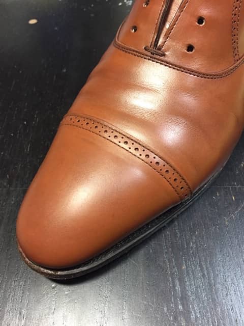 John Lobb（ジョンロブ）紳士靴　クリーニング＆染め直し | 靴修理