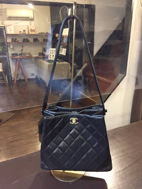 シャネル（CHANEL）マトラッセ　ショルダーバッグ　クリーニング＆染め直し | バッグ修理