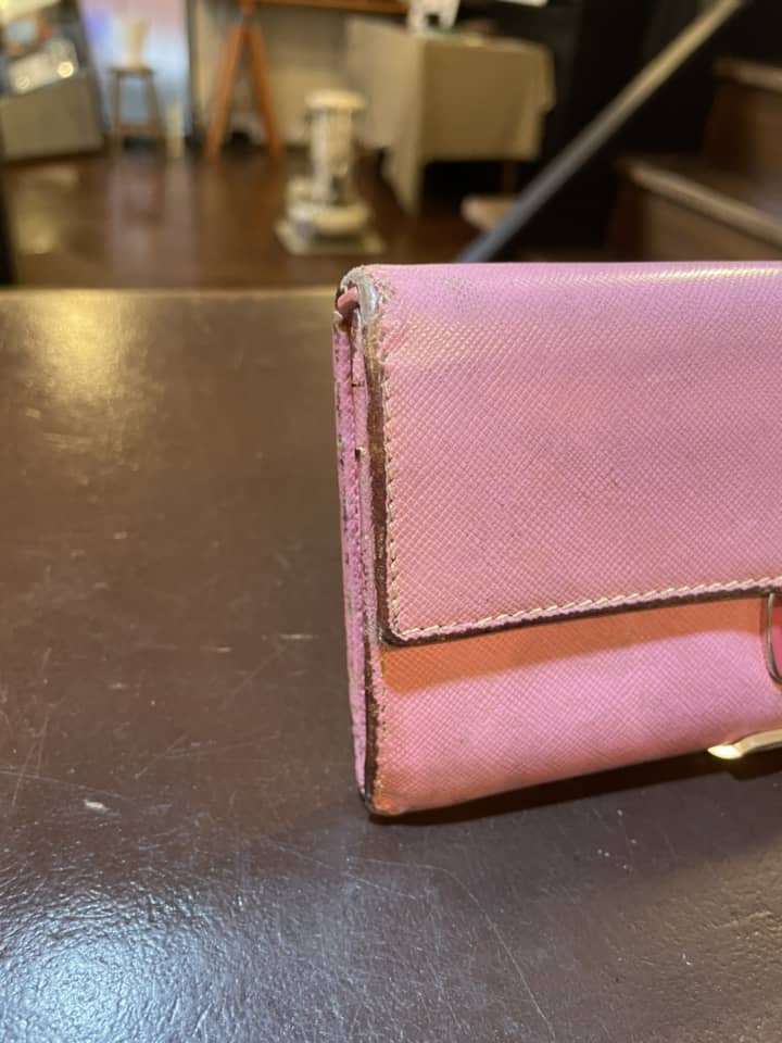 PRADA（プラダ）長財布　クリーニング＆染め直し | 革小物修理