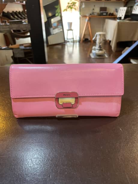 PRADA（プラダ）長財布　クリーニング＆染め直し | 革小物修理