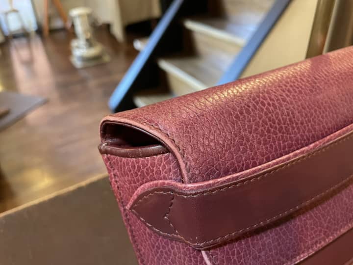 Cartier（カルティエ）バッグ　クリーニング＆染め直し | バッグ修理