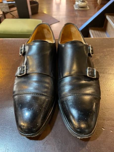 JOHN LOBB（ジョンロブ）ダブルモンクストラップ　鏡面磨き | 靴修理