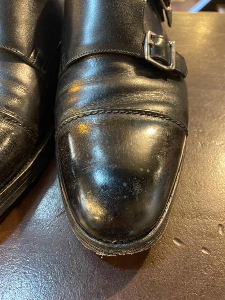 JOHN LOBB（ジョンロブ）ダブルモンクストラップ　鏡面磨き | 靴修理