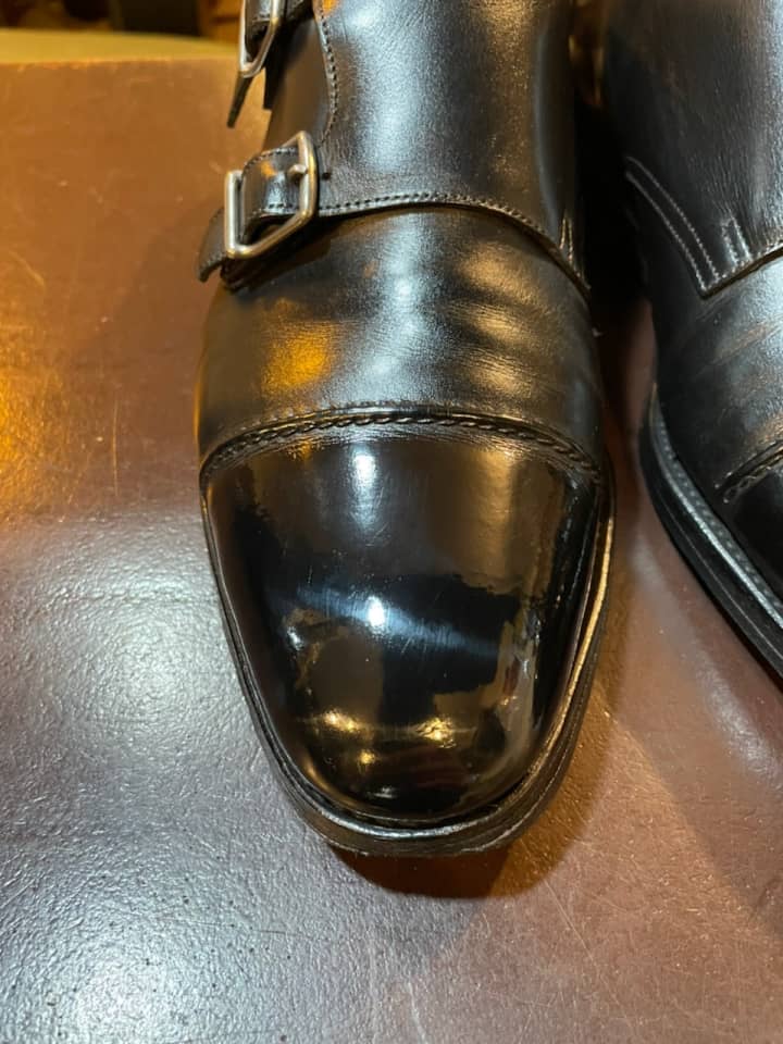 JOHN LOBB（ジョンロブ）ダブルモンクストラップ　鏡面磨き | 靴修理