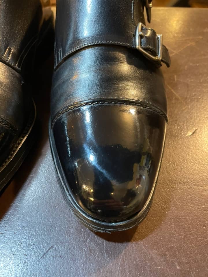 JOHN LOBB（ジョンロブ）ダブルモンクストラップ　鏡面磨き | 靴修理
