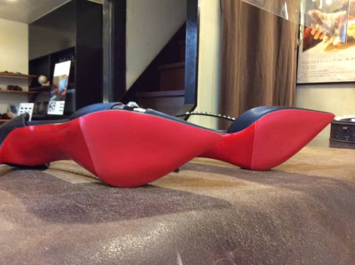 Christian Louboutin（クリスチャンルブタン）ハーフラバーソール | 靴修理