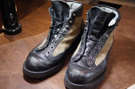 紳士ブーツ Danner（ダナー） 磨き | 靴修理
