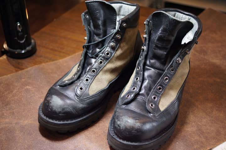 紳士ブーツ Danner（ダナー） 磨き | 靴修理