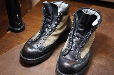 紳士ブーツ Danner（ダナー） 磨き | 靴修理