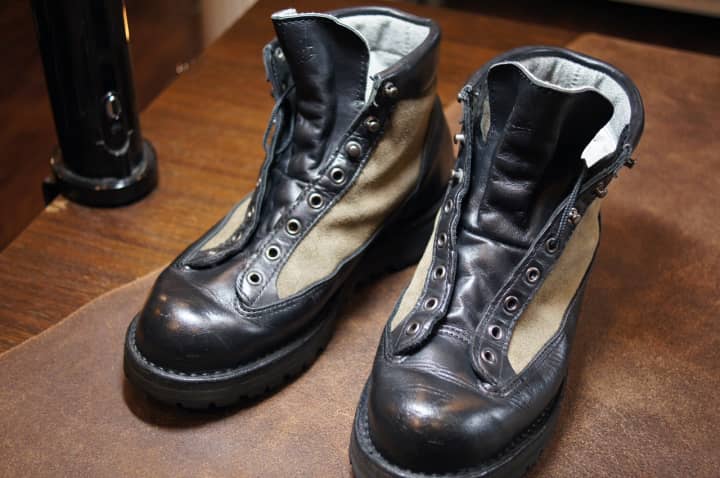 紳士ブーツ Danner（ダナー） 磨き | 靴修理