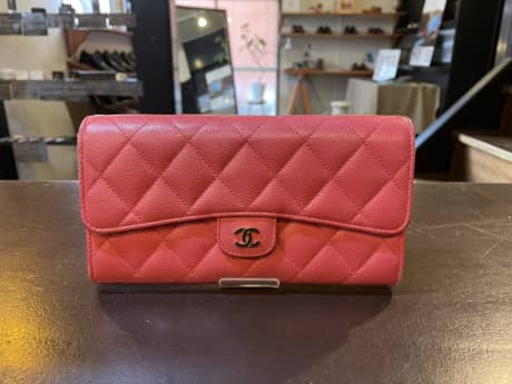 CHANEL（シャネル）長財布　クリーニング＆染め直し | 革小物修理