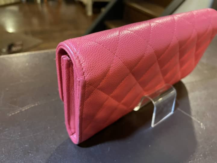 CHANEL（シャネル）長財布　クリーニング＆染め直し | 革小物修理
