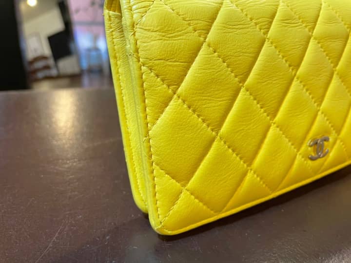 CHANEL（シャネル）長財布のクリーニング＆染め直し | 革小物修理