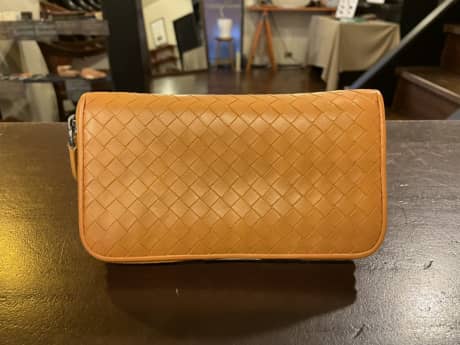 BOTTEGA VENETA（ボッテガヴェネタ）長財布 クリーニング＆染め直し | 革小物修理