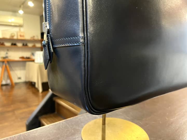 HERMES（エルメス）プリュム　クリーニング＆染め直し | バッグ修理
