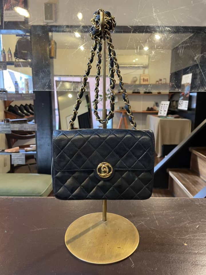 CHANEL（シャネル）マトラッセ　クリーニング＆染め直し | バッグ修理