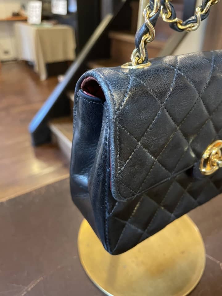 CHANEL（シャネル）マトラッセ　クリーニング＆染め直し | バッグ修理