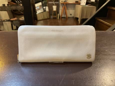 長財布　クリーニング＆染め直し | 革小物修理