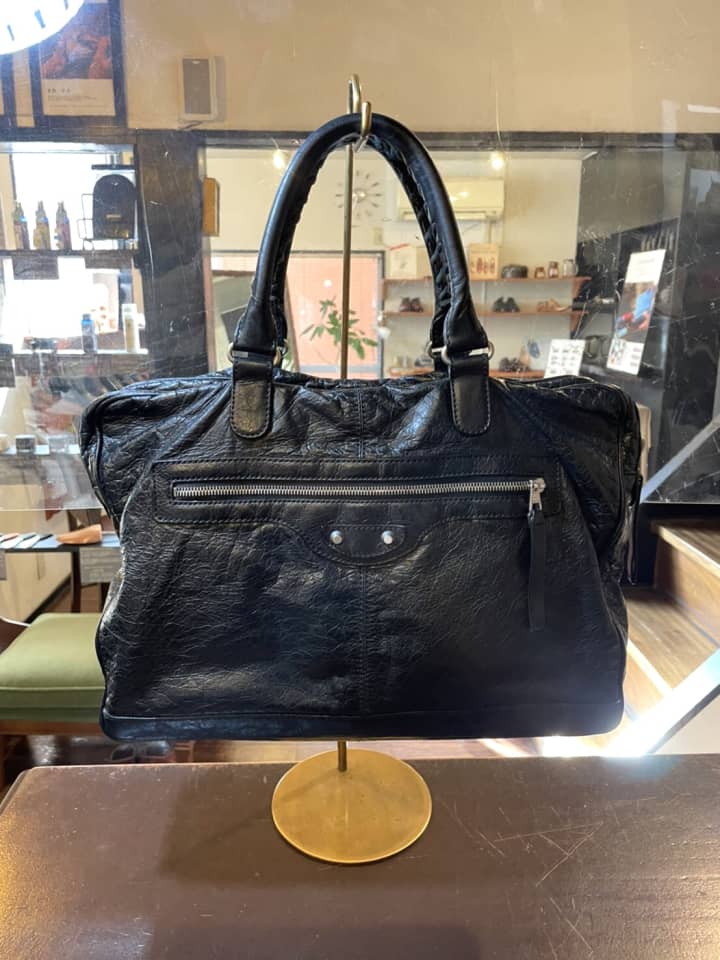 BALENCIAGA（バレンシアガ）バッグ　クリーニング＆染め直し | バッグ修理