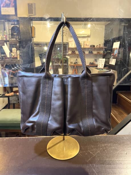 HERMES（エルメス）トートバッグ　クリーニング＆染め直し | バッグ修理