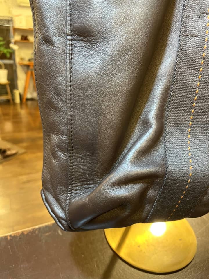 HERMES（エルメス）トートバッグ　クリーニング＆染め直し | バッグ修理