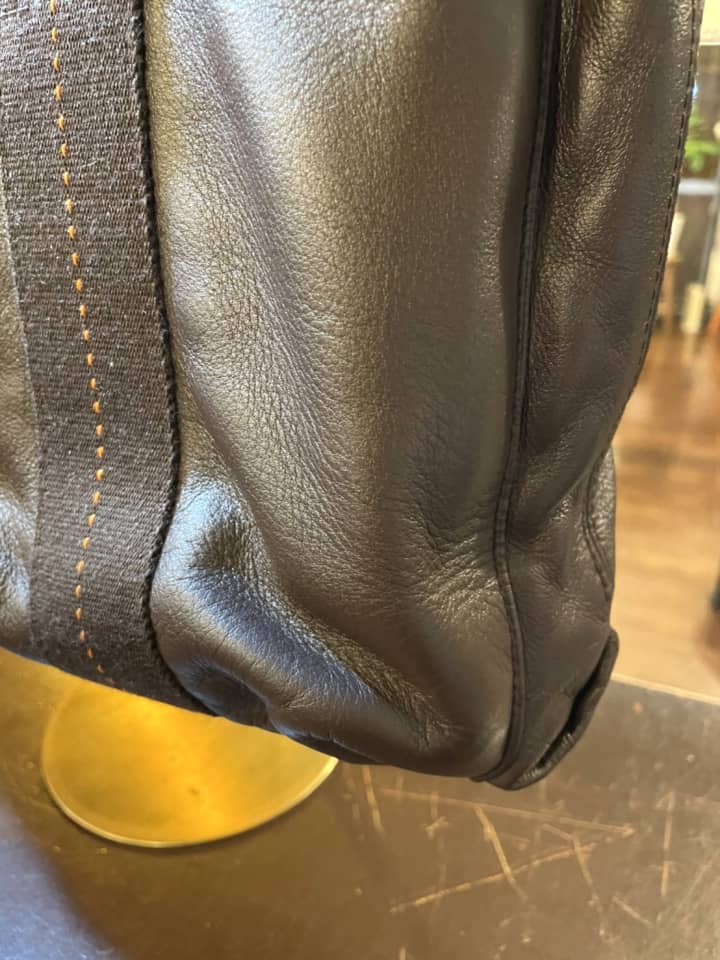 HERMES（エルメス）トートバッグ　クリーニング＆染め直し | バッグ修理