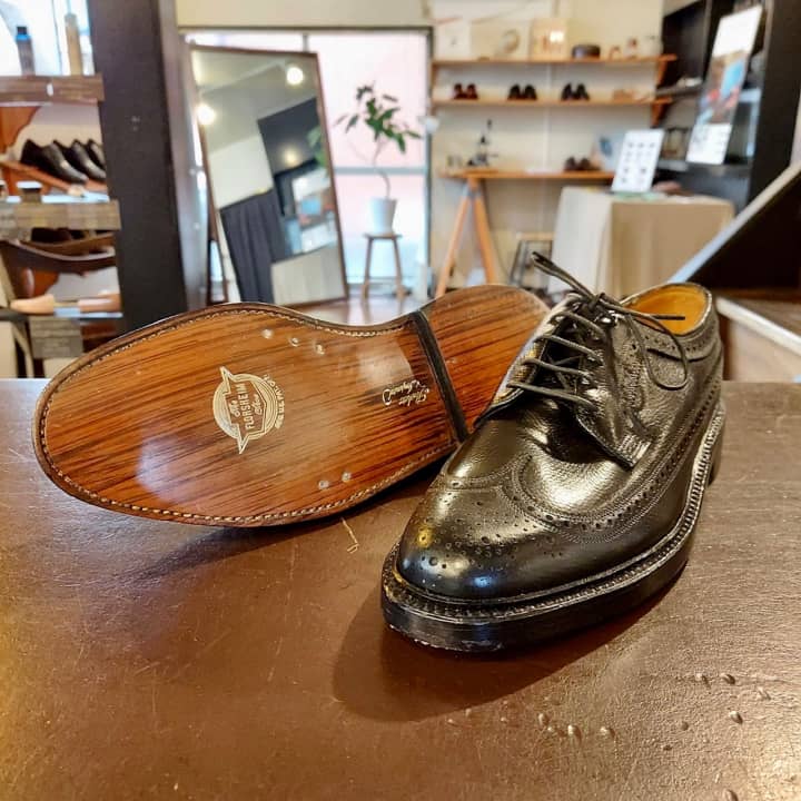 FLORSHEIM（フローシャイム）紳士靴　つま先補強（トライアンフ） | 靴修理